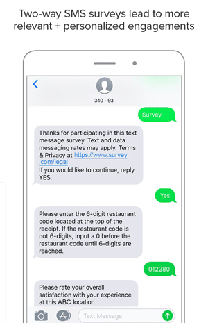 experience-management-sms-text